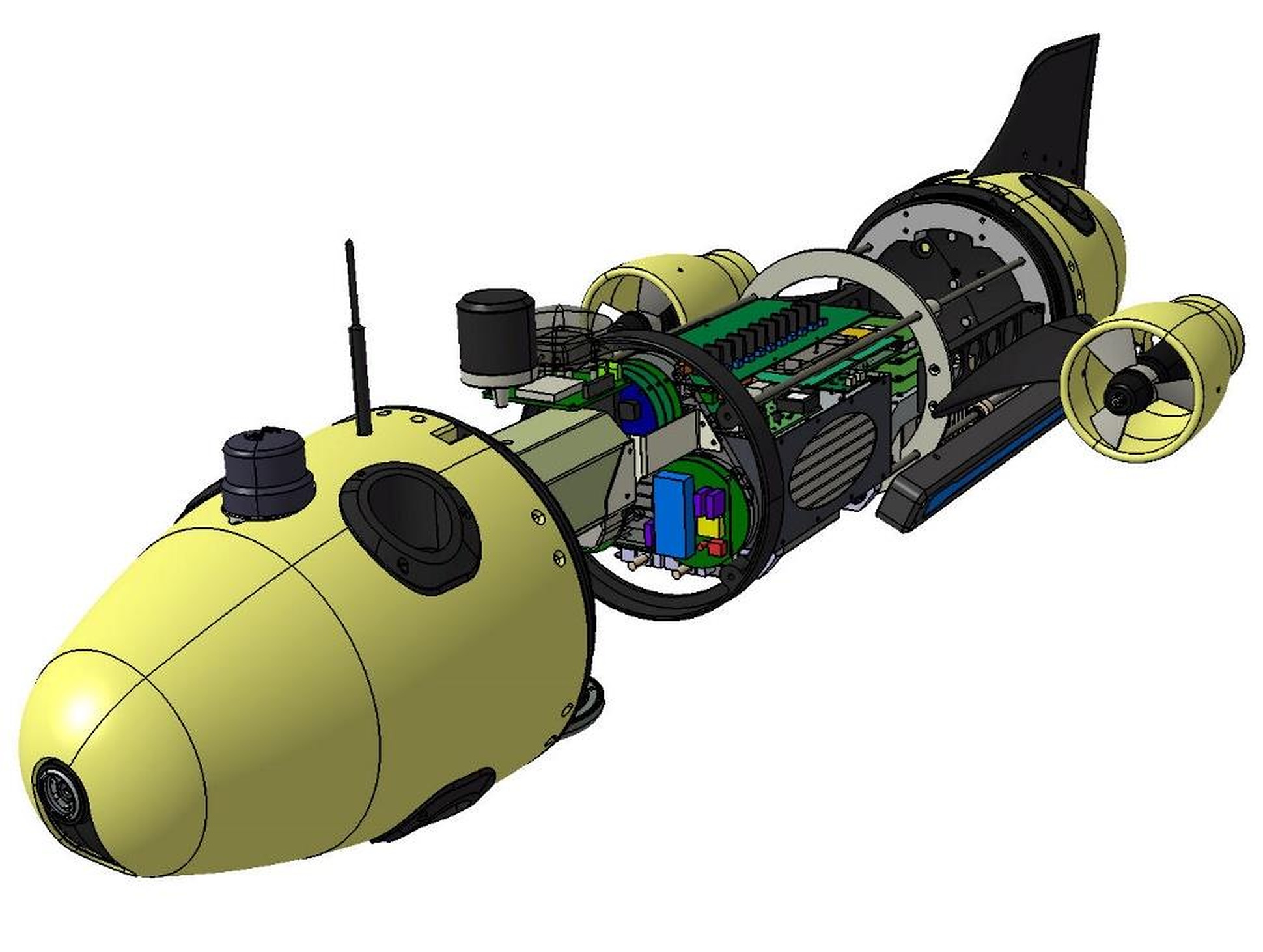GMK AUV cutaway