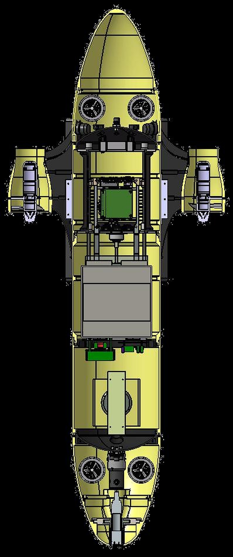 GMK AUV top view