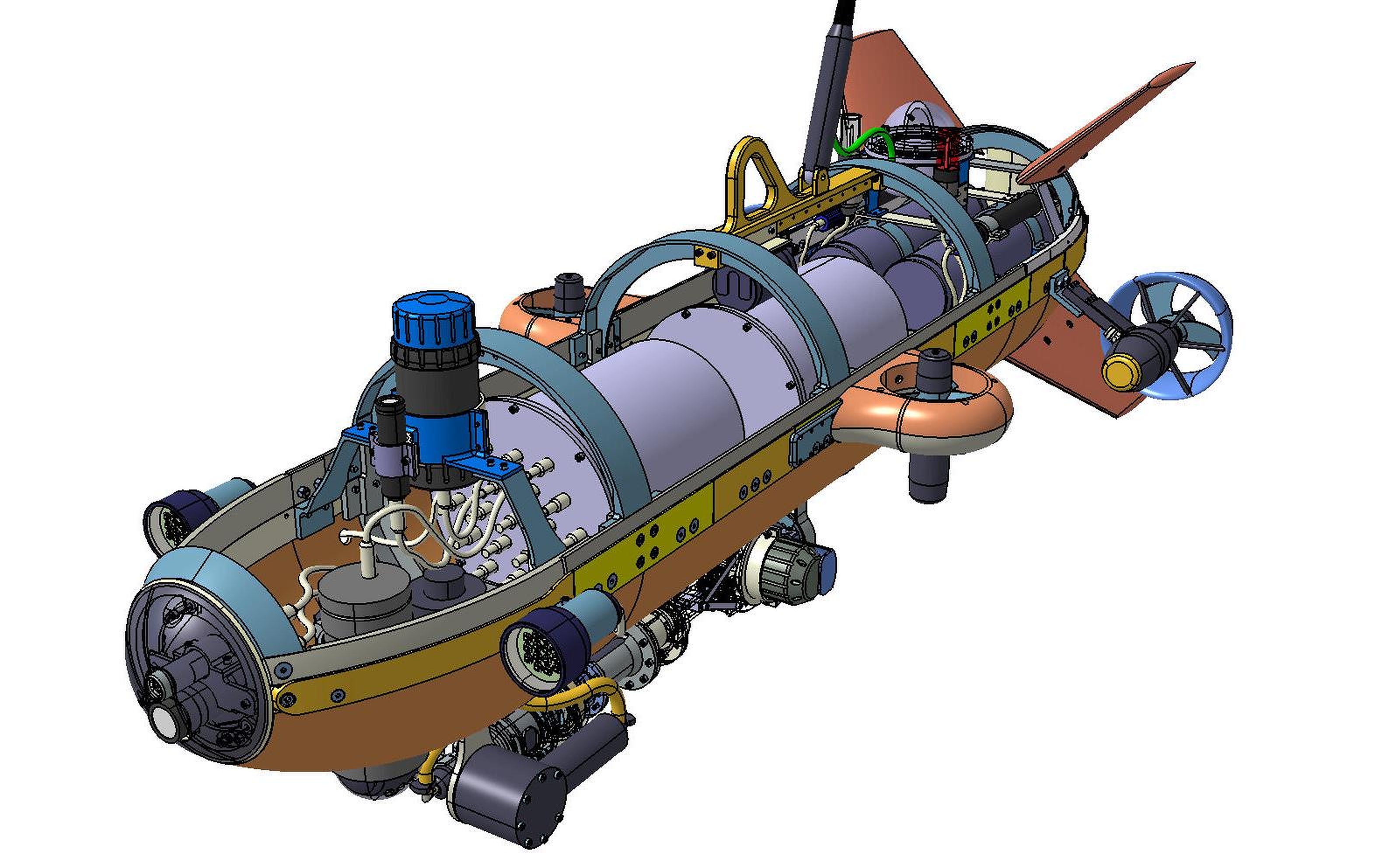 PAP ROV cutaway