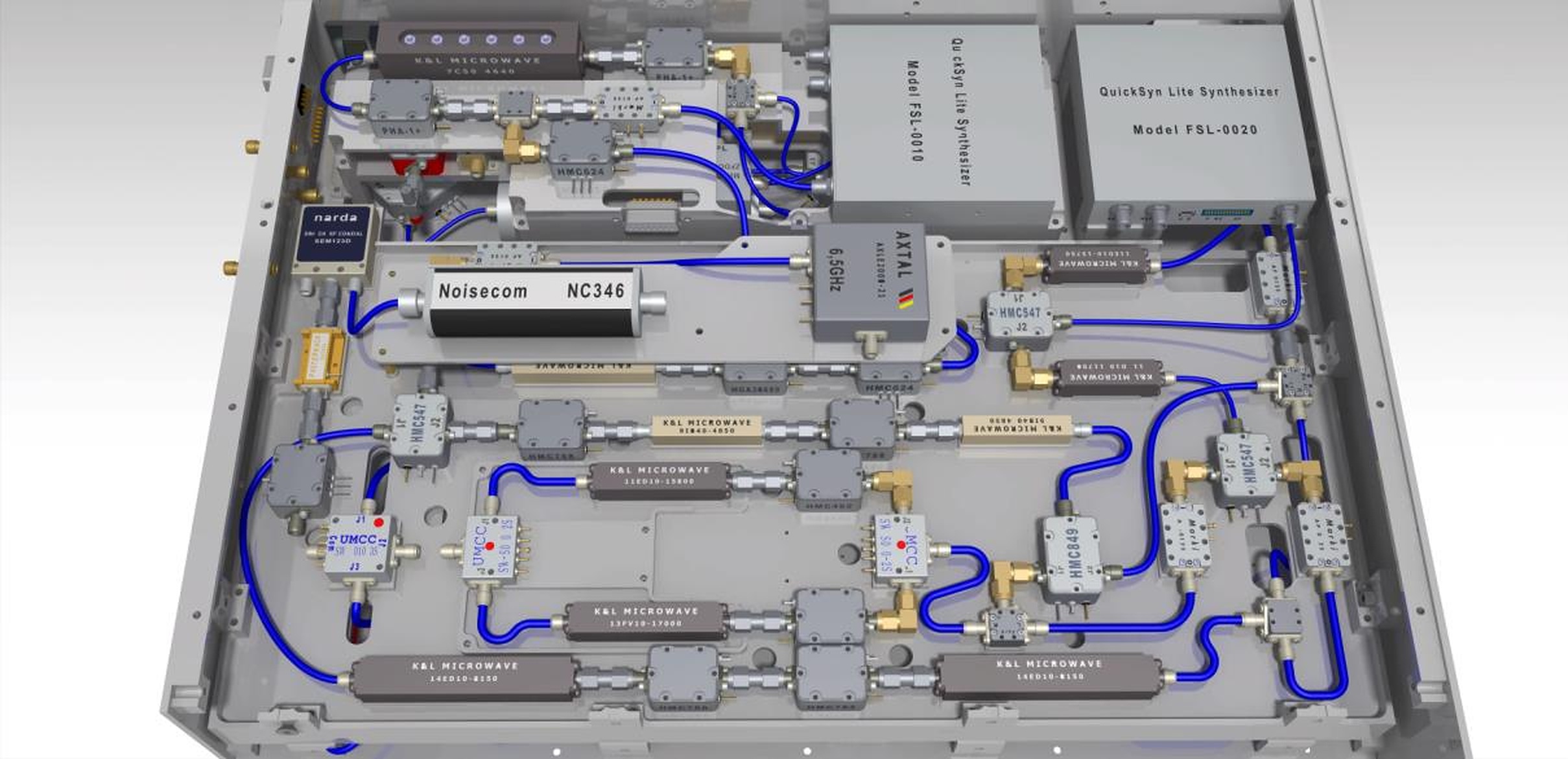 Internal packaging of rugged electronics